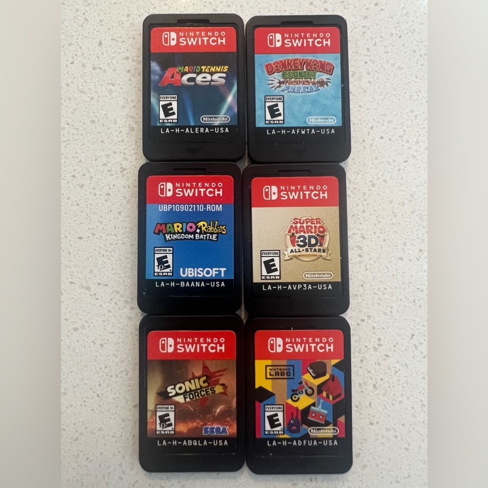 Nintendo Switch Games x 6